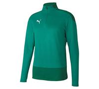 PUMA Teamgoal 23 Training 1/4 Zip Top Sudadera, Hombre, Pepper Green/Power Green, M
