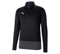 Puma Teamgoal 23 Training 1/4 Zip Top Sudadera, Hombre, Puma Black-Asphalt, S