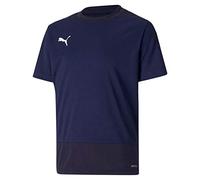 PUMA teamGOAL 23 Training Jersey Jr Camiseta, Unisex niños, Peacoat/Puma New Navy, 152