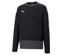 PUMA Teamgoal 23 Training Sweat Sudadera, Hombre, Black-Asphalt, S