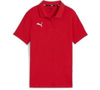 PUMA Teamgoal Casual Polo Wmn Rojo Blanco, L Unisex Adulto