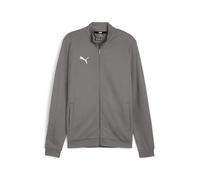 PUMA teamGOAL Casual Tracktop Chaqueta Deportiva, Unisex Adulto, Plano Mediano Gris Blanco, M
