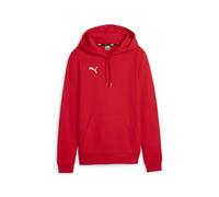 PUMA teamGOAL Casuals Hoody Wmn Jersey, Mujer, Rojo Blanco, M