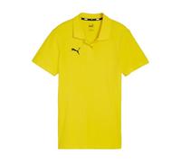 PUMA teamGOAL Casuals Poloshirt Damen gelbschwarz XS