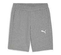 PUMA Teamgoal Casuals Shorts - Pantalones Cortos de Punto Hombre, Gris Medio Jaspeado/Blanco, 3XL