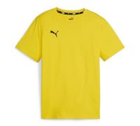 PUMA teamGOAL Casuals tee Jr Camiseta, Niños, Amarillo Negro más rápido, 116