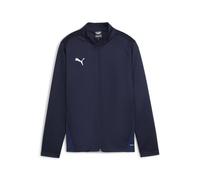 PUMA Teamgoal Chaqueta de Entrenamiento Jr Pista, Azul Marino Blanco-Azul Persa, 128 Unisex Adulto