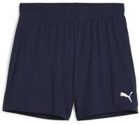 PUMA - teamGOAL Handball Shorts W, Pantalones Cortos de Punto Adultos Unisex, PUMA Navy-PUMA White, 706019