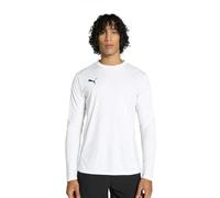 PUMA - teamGOAL LS Jersey, Camiseta de Futbol Adultos Unisex, PUMA White-PUMA Black-Feather Gray,