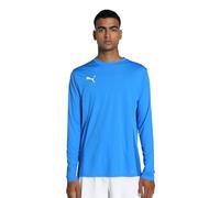 PUMA teamGOAL LS Jersey Camiseta de fútbol, Hombre, Electric Blue Lemonade White Team Royal, L