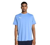 PUMA Camiseta funcional 'TeamGoal Matchday' azul cielo / blanco S azul cielo / blanco