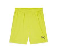 PUMA - teamGOAL Shorts, Pantalones Cortos de Punto Adultos Unisex, Fluro Yellow PES-PUMA Black, 705752