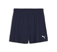 PUMA - teamGOAL Shorts Wmns, Pantalones Cortos de Punto Adultos Unisex, PUMA Navy-PUMA White, 705754