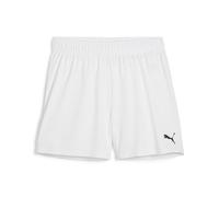 PUMA - teamGOAL Shorts Wmns, Pantalones Cortos de Punto Adultos Unisex, PUMA White-PUMA Black, 705754