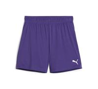 PUMA - teamGOAL Shorts Wmns, Pantalones Cortos de Punto Adultos Unisex, Team Violet-PUMA White, 705754