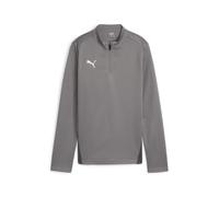 PUMA teamGOAL Training 1/4 Zip Sweatshirt Damen grauweiss 2XL