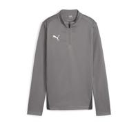 PUMA teamGOAL Training 1/4 Zip Sweatshirt Damen grauweiss 2XL
