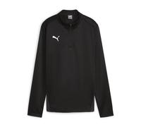 PUMA teamGOAL Training 1/4 Zip Sweatshirt Damen schwarzweissgrau 2XL