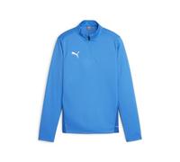 PUMA teamGOAL Training 1/4 Zip Top Jr Slim Fit, Unisex niños, Ignite Blue White Team Royal, 140
