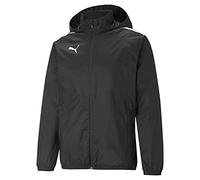 PUMA TeamLIGA All Weather Jacket - Chaqueta para todo tipo de clima, negro/negro, L