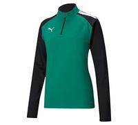 PUMA teamLIGA Halfzip Sweatshirt Damen gruenschwarz XS
