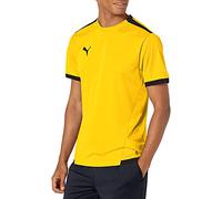 PUMA Teamliga Jersey Camiseta, Amarillo/Negro (Cyber Yellow/Black), X-Large para Hombre