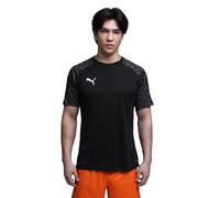 PUMA Camiseta Team LIGA26 funcional gris claro/negro/blanco L