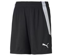 PUMA teamLIGA Shorts Jr Shorts Unisex Kids , Puma Black-Puma White 140