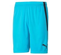 Puma Teamliga Shorts Pantalones cortos, Blue Atoll-Blac, S Unisex adulto