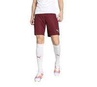 Puma Teamliga Shorts Pantalones cortos, Cordovan-White, L Unisex adulto