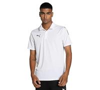 Puma Teamliga Sideline Polo, Camisa Hombre, Puma White-puma Black, S