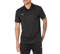 Puma Teamliga Sideline Polo Camisa, Negro/Blanco, XL Hombres
