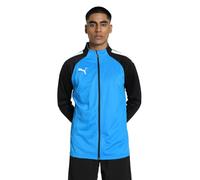 PUMA Teamliga Training Jacket Hombre, Electric Blue Lemonade-Puma Black, M
