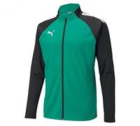 PUMA Teamliga Training Jacket Hombre, Pepper Green-Puma Black, S