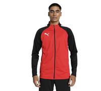 PUMA Teamliga Training Jacket Hombre, Puma Red-Puma Black, S