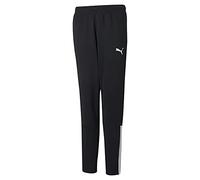 PUMA teamLIGA Training Pants Jr Black White, 11-12 años Unisex-Child
