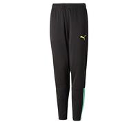 PUMA Teamliga Training Pants Jr Pantalones de Punto, Unisex niños, Negro-Amarillo rápido, 152