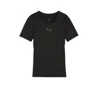 PUMA teamLIGA26 Camiseta Baselayer SS Jr, 164, Negro