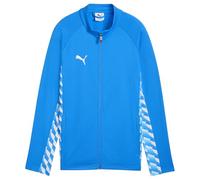 PUMA teamLIGA26 Chaqueta de Entrenamiento Jr, 140, Electro Royal White-Electro Royal