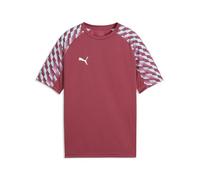 PUMA teamLIGA26 Jersey Jr, 140, Port White-Light Aqua