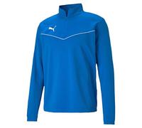PUMA Teamrise 1/4 Zip Top Camiseta, Hombre, Electric Blue Lemonade, XL