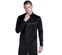 Puma Teamrise 1/4 Zip Top Camiseta, Hombre, Puma Black-Puma White, XL