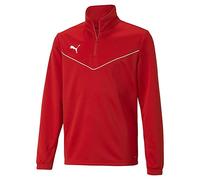 PUMA Teamrise 1/4 Zip Top Jr, sudadera unisex para niño