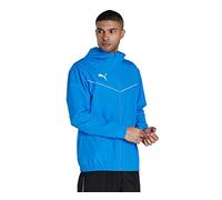 PUMA Chaqueta de entrenamiento teamRISE All Weather Electric Blue Lemonade Hombre M