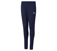 PUMA Pantalón deportivo 'TeamRise' azul oscuro / blanco 176 azul oscuro / blanco