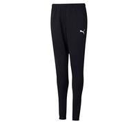 PUMA Pantalón deportivo TeamRise negro/blanco 128 unisex adulto