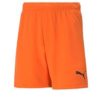 Puma teamRISE Short Jr, Pantalón Corto Unisex Bebé, Multicolor (Golden Poppy/Black), 164