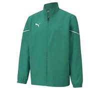 PUMA Teamrise Sideline Jacket Jr Chaqueta De Entrenamiento, Unisex niños, Pepper Green-Puma Black, 128