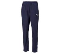 PUMA teamRISE Sideline Pants, Pantalón, Azul Marino (Peacoat-Puma White), XXL EU
