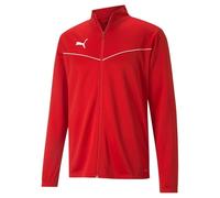 PUMA teamRISE Training Poly Jacket Chaqueta De Entrenamiento, Hombre, Rojo Red White, M